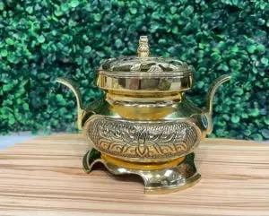 TB. Lư Đồng Đốt Trầm Hai quai (Lư Bằng Đồng có hai quai) - Loại Lớn TB