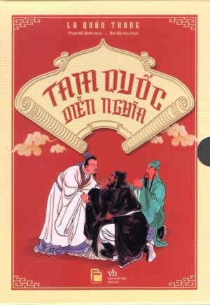 Tam Quốc Diễn Nghĩa (Hộp 3 Tập) Tam Quốc Chí Diễn Nghĩa Văn Học (Bestbooks)
