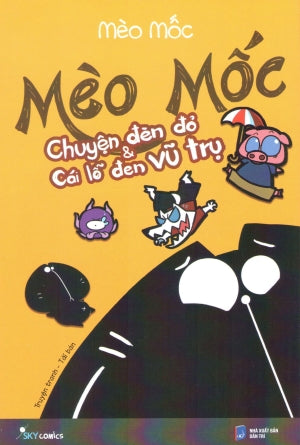 Mèo Mốc Chuyện Đèn Đỏ & Và Cái Lỗ Đen Vũ Trụ (Truyện Tranh) Dân Trí (AZ)