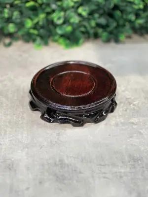 Đế Trưng Ấm Trà - Đế Gỗ Đơn (1 cái) VN
