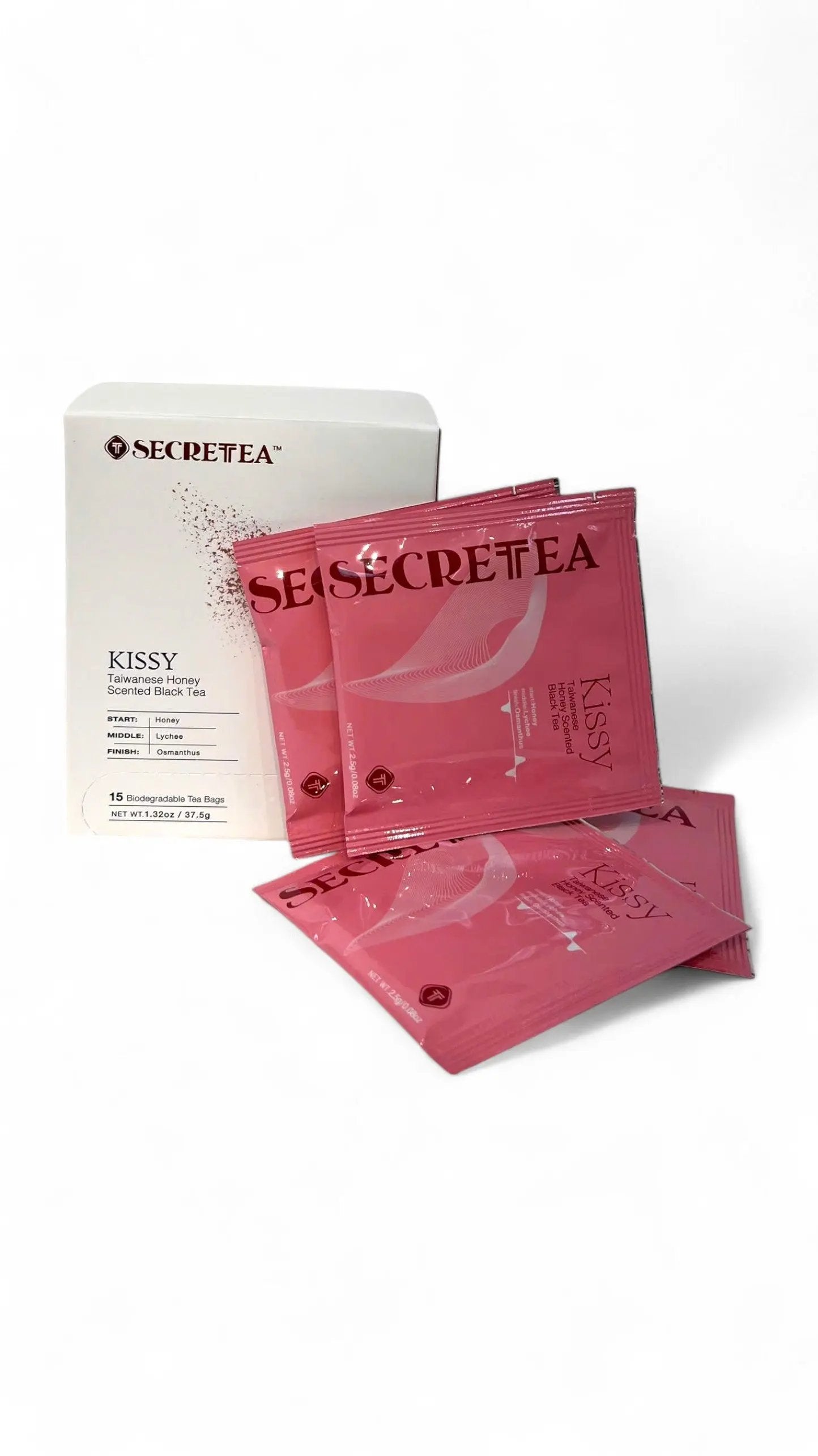 Kissy Taiwanese Honey Scented Black Tea (15 Tea Bags) (Taiwan) - 15 Gói Taiwan