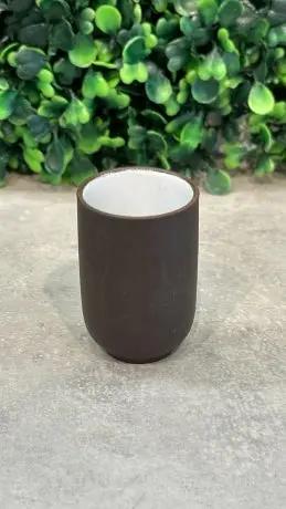 Ly Uống Trà Loại Nhỏ Màu Nâu - Bằng Đất Có Tráng Men Bên Trong VN
