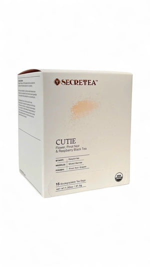 Cutie - Flower, Pinot Noir & Raspberry Black Tea (15 tea bags) Taiwan
