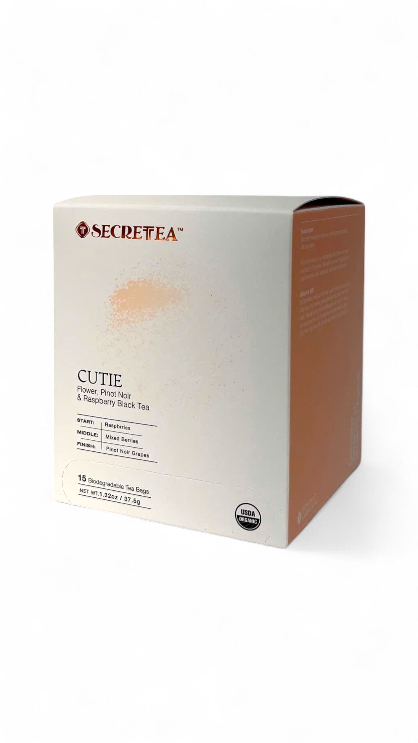 Cutie - Flower, Pinot Noir & Raspberry Black Tea (15 tea bags)