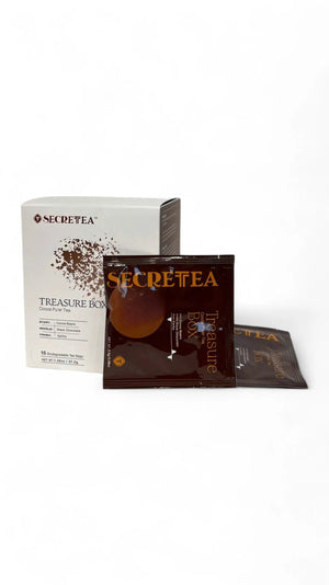 Treasure Box (Cocoa Pu'er Tea) (Organic Cacao Husk, Organic Cacao Nibs, Organic Black Tea) - ( 15 tea bags) Taiwan