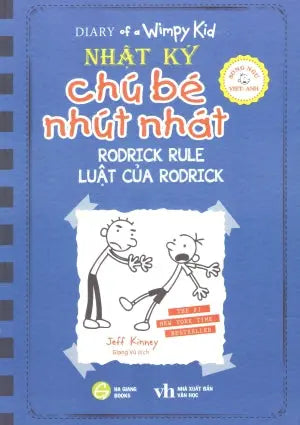 Nhật Ký Chú Bé Nhút Nhát - Tập 2: Luật Của Rodrick (Truyện Tranh, Song Ngữ Anh Việt - Bilingual English Vietnamese, Hình Ảnh Màu) / Diary Of A Wimpy Kid . Văn Học (HG Books)