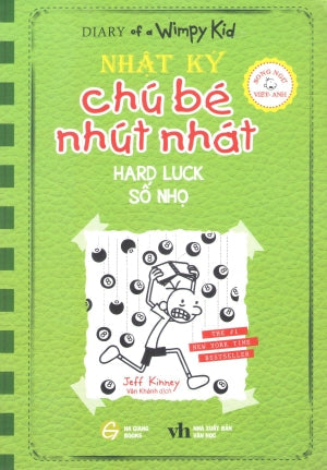 Nhật Ký Chú Bé Nhút Nhát - Tập 8: Số Nhọ (Truyện Tranh, Song Ngữ Anh Việt - A Bilingual English-Vietnamese Edition, Hình Ảnh Màu) / Diary Of A Wimpy Kid - Hard Luck Văn Học (HG Books)