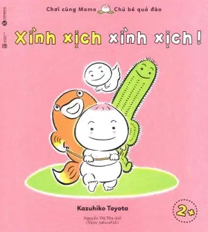 Chơi Cùng Momo Chú Bé Quả Đào - Xình Xịch, Xình Xịch! (Ehon Thực Phẩm Tâm Hồn Cho Bé) Lao Động (Thaiha)