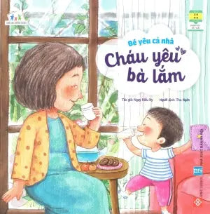 Bé Yêu Cả Nhà (Bộ 4 Tập) (Hình Ảnh Màu) (Dành Cho Độ Tuổi Từ 2-8) Thanh Niên (Đinh Tị)