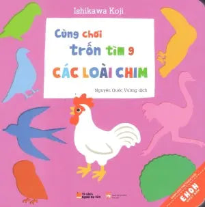 Cùng Chơi Trốn Tìm 9 - Các Loài Chim (Hình Ảnh Màu, Giấy Cứng) Phụ Nữ (Q.Văn)