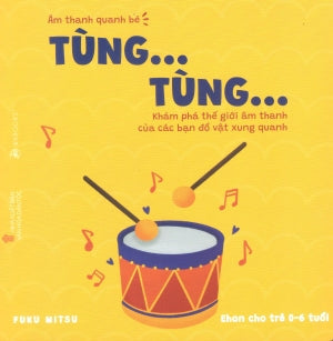 Ehon Nhật Bản (0-3 tuổi) - Âm Thanh Quanh Bé (Bộ 3 cuốn) VH Dân Tộc (Wabooks)