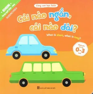 Ehon Cùng Con Học Toán (Bộ 8 cuốn) (Song ngữ Việt-Anh, Dành cho lứa tuổi từ 0-3) Hà Nội (Nam Hải)