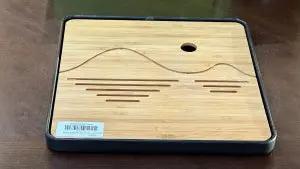 Khay trà bang tre+Đế nhựa My Store