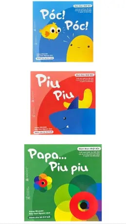 Ehon Nhật Bản (0-2 Tuổi , Cuốn Sách Khiến Tai,Mắt,Nảo Của Em Bé Đều Phải Hoạt Động Từ Nghiên Cứu Babiology -Bộ 3 Cuốn Lao Động- Xã Hội