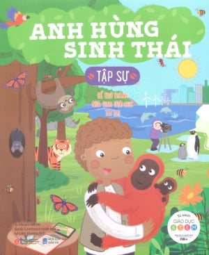 Tủ Sách Giáo Dục Stem (Bộ 10 Cuốn) - Anh Hùng Sinh Thái Tập Sự . Dân Trí (Alpha)