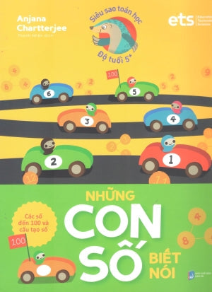 Siêu Sao Toán Học (Bộ 4 Cuốn): Những Con Số Biết Nói (Độ Tuổi 5+) Dân Trí (Alpha)