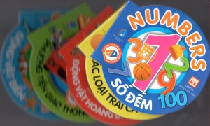 Từ Điển Bằng Hình Cho Bé (Bộ 8 cuốn, Song Ngữ Anh Việt / Bilingual English Vietnamese) (cuốn sách hình tròn) . Dân Trí (DongA)