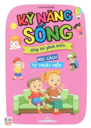 Kỹ Năng Sống Giúp Trẻ Phát Triển (Trọn Bộ 5 Quyển) - Học Cách Tự Thoát Hiểm . Văn Học (V.Thư)