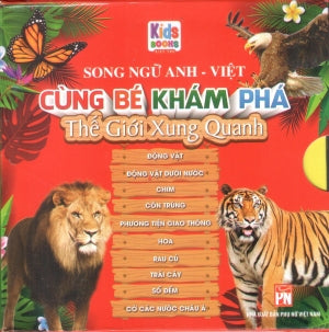 Cùng Bé Khám Phá Thế Giới Xung Quanh (Bộ 10 Cuốn - Song Ngữ Anh Việt - A Bilingual English-Vietnamese Edition) (Hình Màu, Board Book, Giấy Cứng, Bìa Cứng) Phụ Nữ (V.Thư)