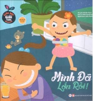 Cuốn Giáo Dục Giới Tính (Bộ 10 Cuốn) - Mình Đã Lớn Rồi (Bìa Cứng) (Dành cho trẻ từ 5 tuổi) Phụ Nữ (Tân Việt)