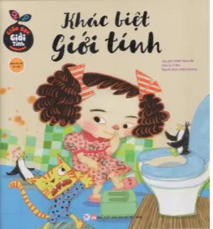 Cuốn Giáo Dục Giới Tính (Bộ 10 Cuốn) - Khác Biệt Giới Tính (Bìa Cứng) (Dành cho trẻ từ 5 tuổi) Phụ Nữ (Tân Việt)