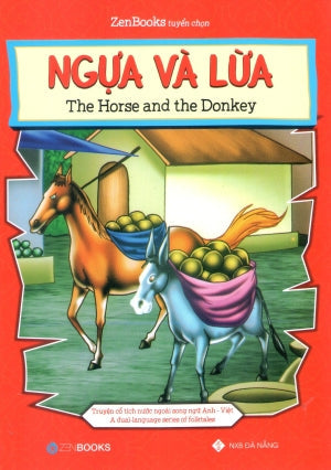 Truyện Cổ Tích Nước Ngoài (Song Ngữ Anh Việt - A Bilingual English-Vietnamese Edition) (Bộ 5 Cuốn: Quạ Và Rắn, Thỏ Và Rùa, Sức Mạnh Của Tin Đồn, Kiến Và Châu Chấu, Ngựa Và Lừa) Đà Nẵng (Zenbook)