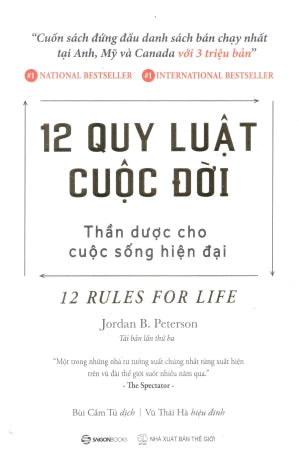 12 Quy Luật Cuộc Đời - Thần Dược Cho Cuộc Sống Hiện Đại / 12 Rules For Life Thế Giới (SaigonBooks)
