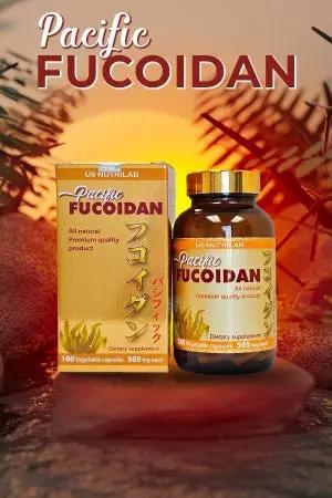 Pafcific Fucoidan USA (180V) US Nutrilab Corp.