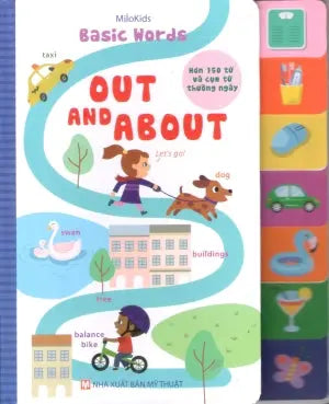 Basic Words - Out And About (Bìa Cứng, Giấy Cứng) Mỹ Thuật (M.Long)
