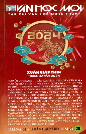 Tạp Chí Văn Học Nghệ Thuật - Văn Học Mới # 29 Tháng 2/2024 (Xuân Giáp Thìn 2024) Tạp Chí - Văn Học Mới 2024