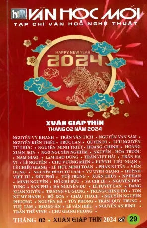 Tạp Chí Văn Học Nghệ Thuật - Văn Học Mới # 29 Tháng 2/2024 (Xuân Giáp Thìn 2024) Tạp Chí - Văn Học Mới 2024