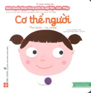 Sách Chuyển Động - Busy - Cơ Thể Người - My Body (Bìa Cứng) (Dành cho độ tuổi 0-6) Thanh Niên (Đinh Tị)
