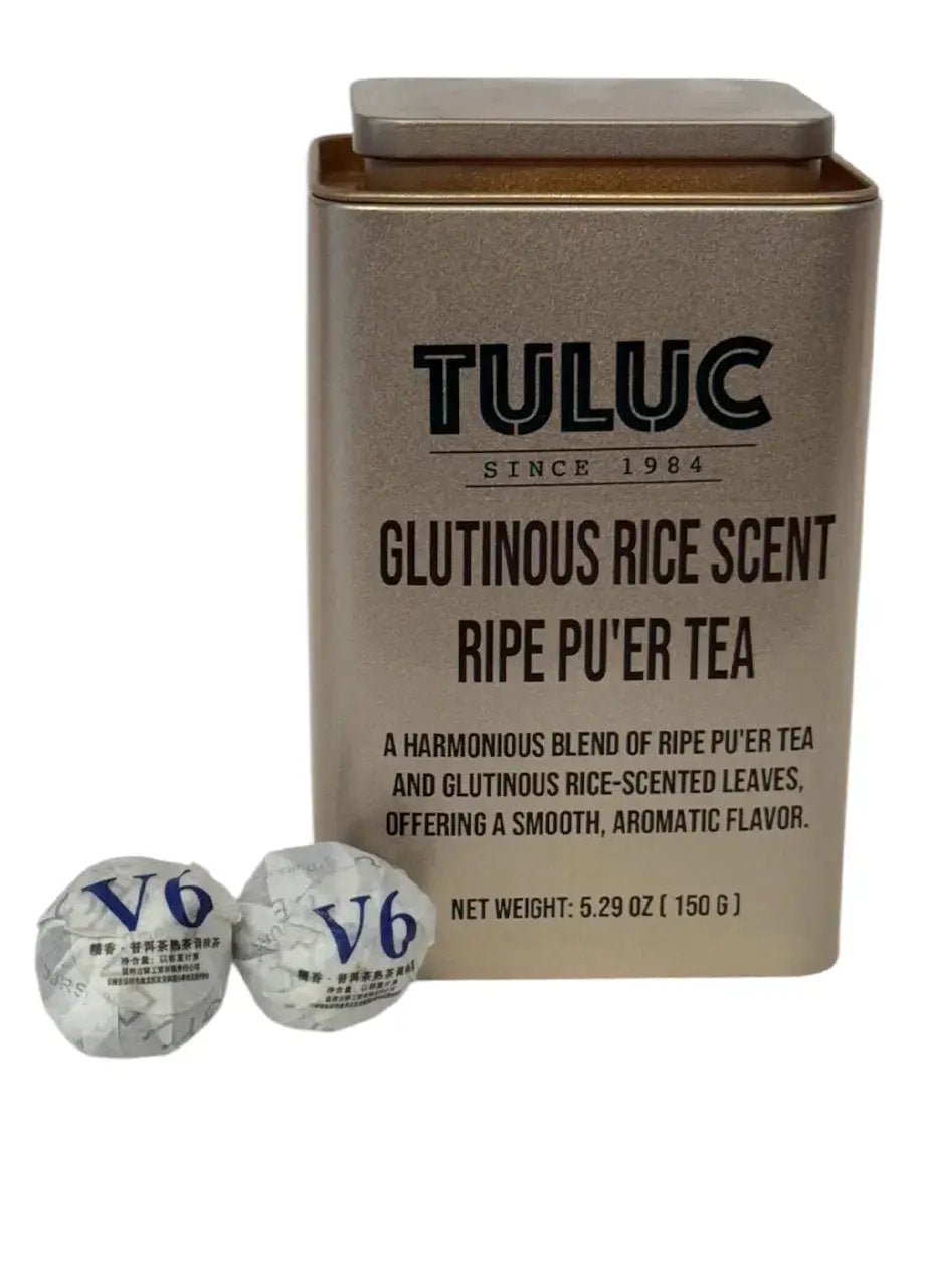 Trà Phổ Nhĩ Hương Nếp Chín 150g - Glutinous Rice Scent Ripe Pu'er Tea - 5.29 Oz Puer Tea