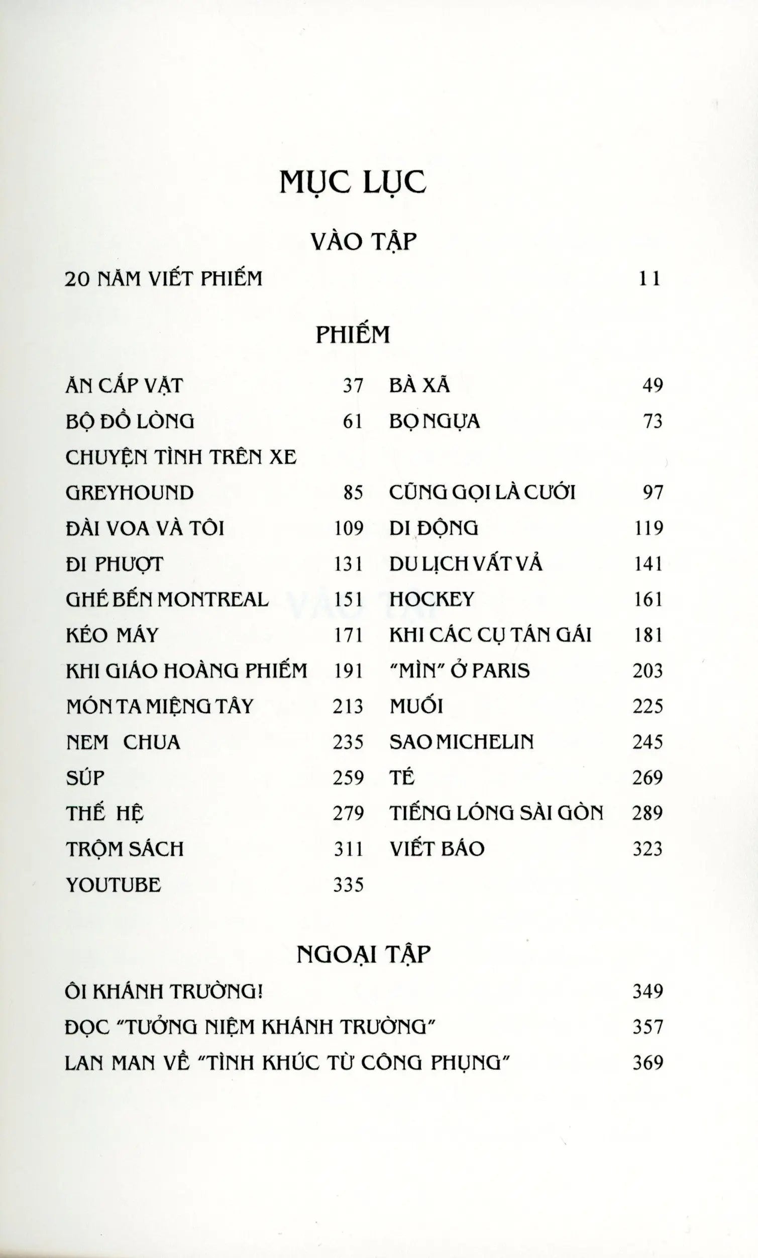 Phiếm 33 (Chuyện Phiếm 33) - Song Thao Nhân Ảnh