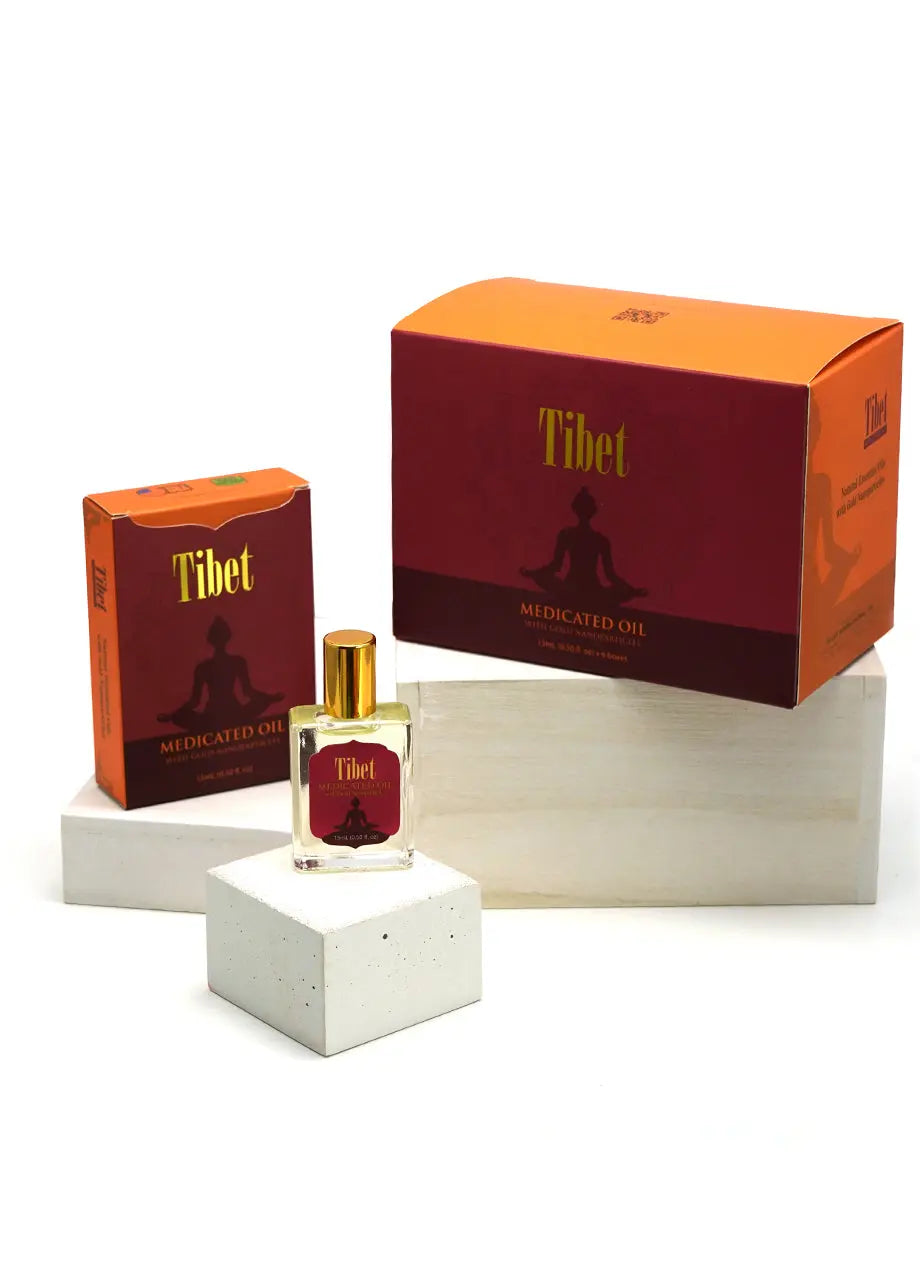 Tibet Medicated Oil With Gold Nanoparticles