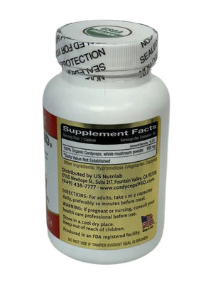 Combo Đông Trùng Hạ Thảo 950 - Combo Cordyceps 950 (Combo: 2 Bottle 90 Capsules + 20 Capsules + 1 Rhino Nano Oil / Combo Gồm: 2 Lọ 90 Viên + 1 Vỉ 20 viên= 200 viên, Và Tặng 1 Chai Dầu Tê Giác USA
