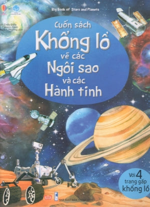 Cuốn Sách Khổng Lồ Về Các Ngôi Sao Và Các Hành Tinh (Bìa Cứng, Hình Màu, Khổ Lớn Với 4 Trang Giấy Gấp Khổng Lồ) / Big Book Of Stars And Planets Thanh Niên (Đinh Tị)