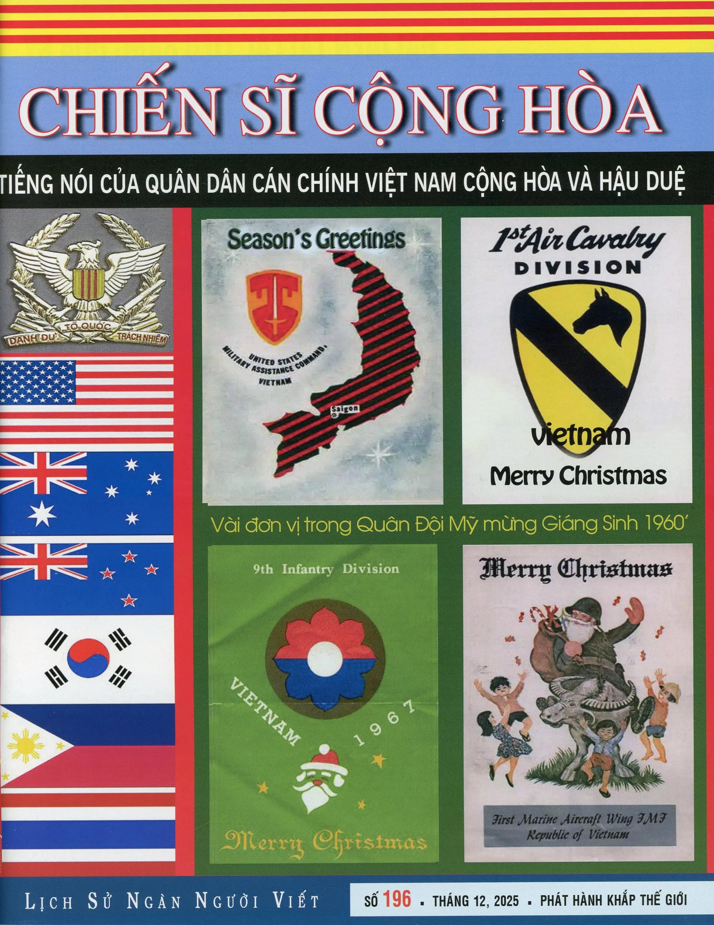 Tạp Chí Chiến Sĩ Cộng Hòa tháng 01 năm 2026 (số 197) TAN VAN / Sài Gòn Nhỏ