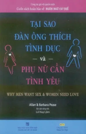 Tại Sao Đàn Ông Thích Tình Dục Và Phụ Nữ Cần Tình Yêu / Why Men Want Sex & Women Need Love . Tổng Hợp TP (M.Tâm)