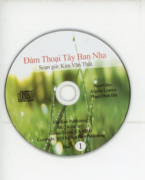 CD Đàm Thoại Tây Ban Nha ( Bộ 3cd ) Tự Học Đàm Thoại Tây Ban Nha ( Bộ 3 Đĩa CD, chưa có sách ) Viet Kim Publishing