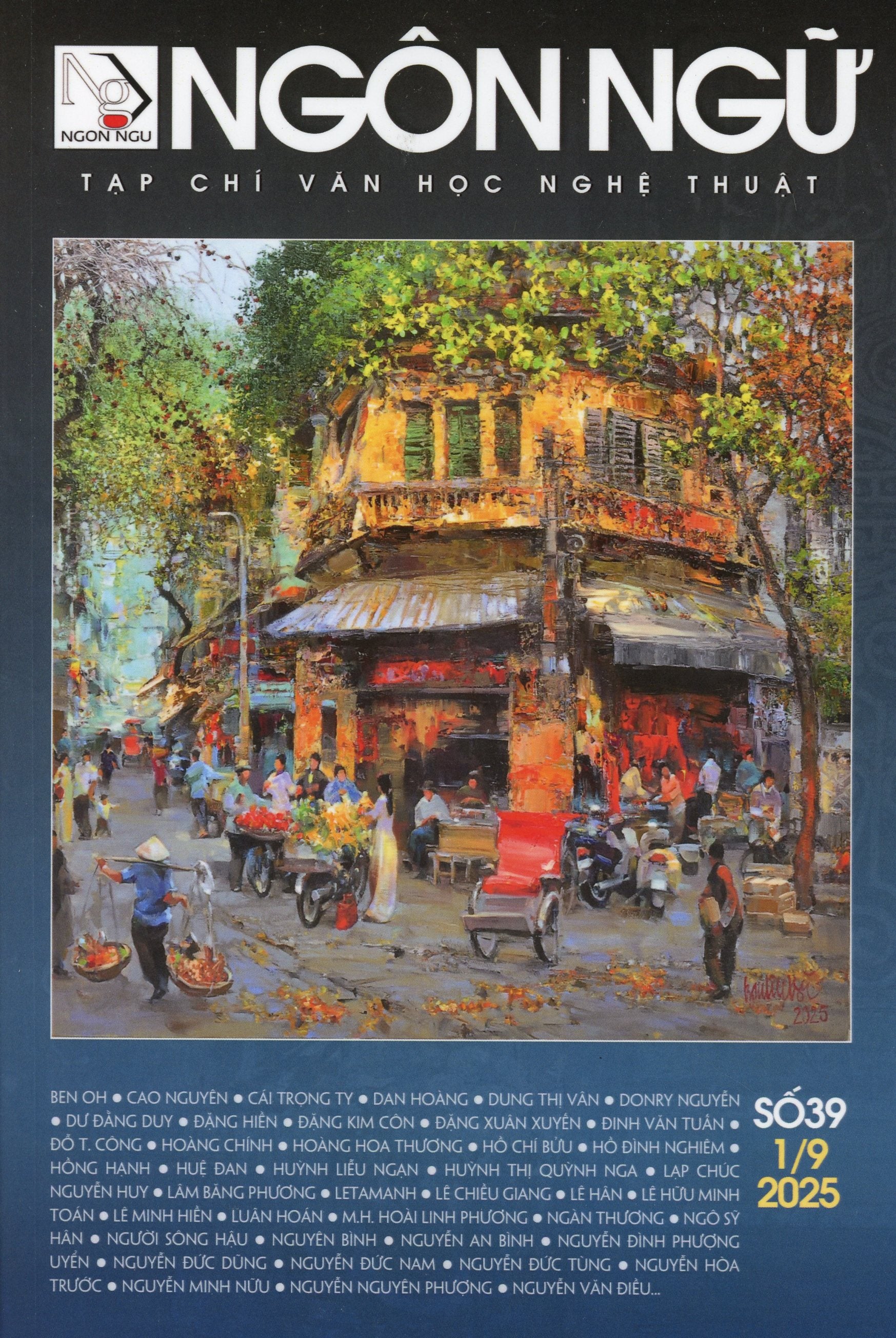 Tạp Chí Văn Học Nghệ Thuật - Ngôn Ngữ - Số 39 Tháng 9/2025