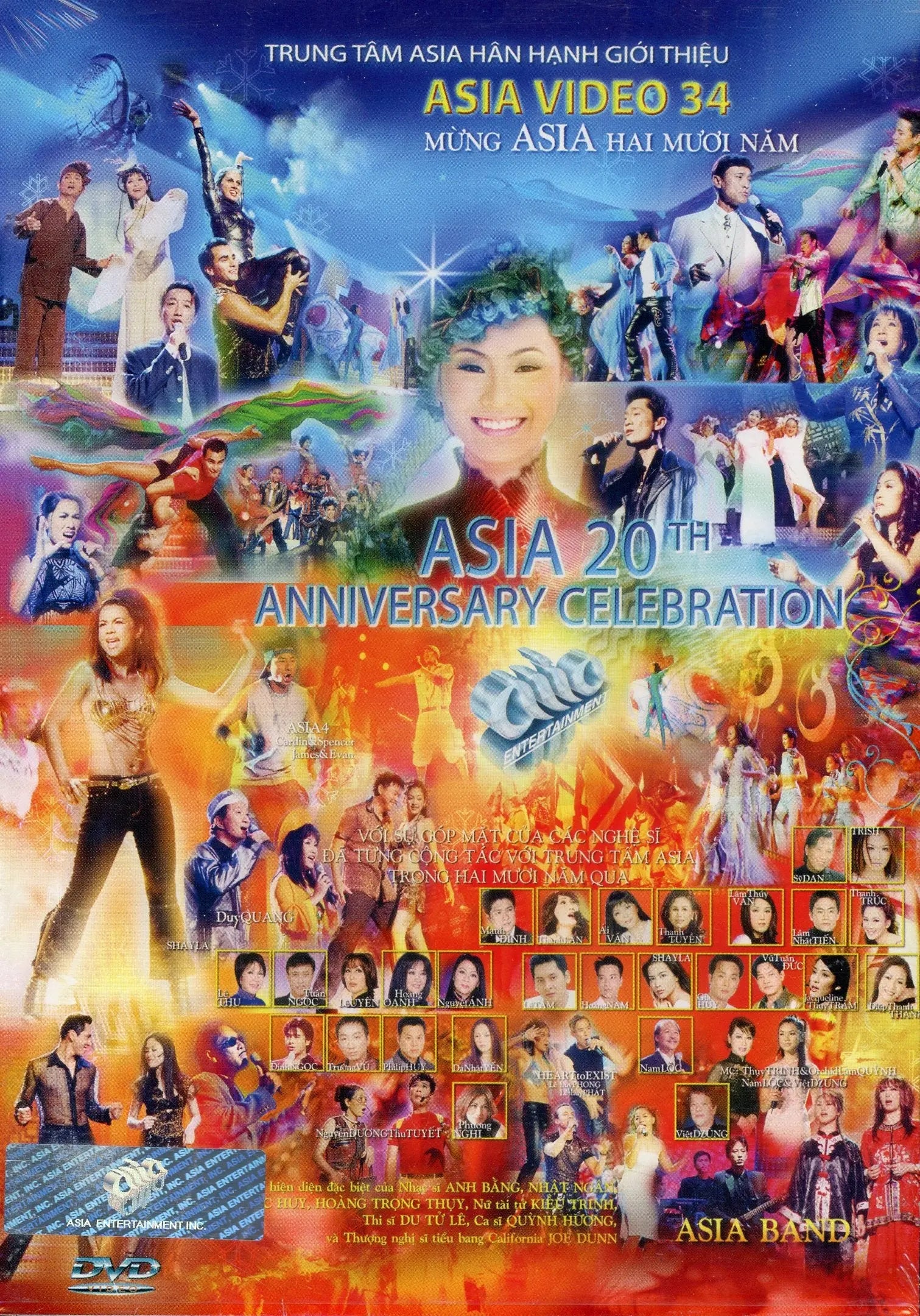Asia 34 - Mừng Asia 20 năm - Asia 20th Anniversary Celebration ASIA