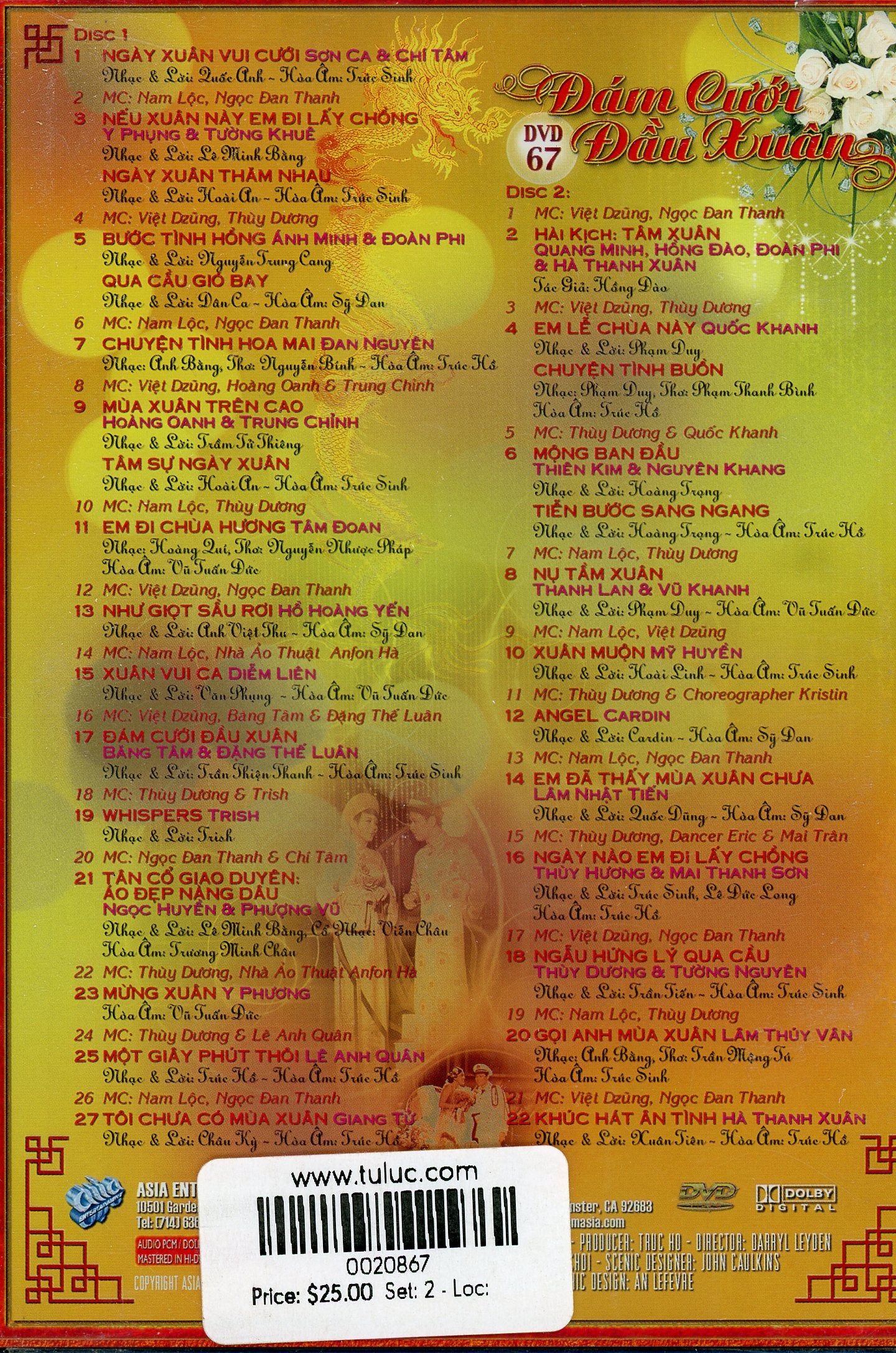 Asia 67 - Đám Cưới Đầu Xuân