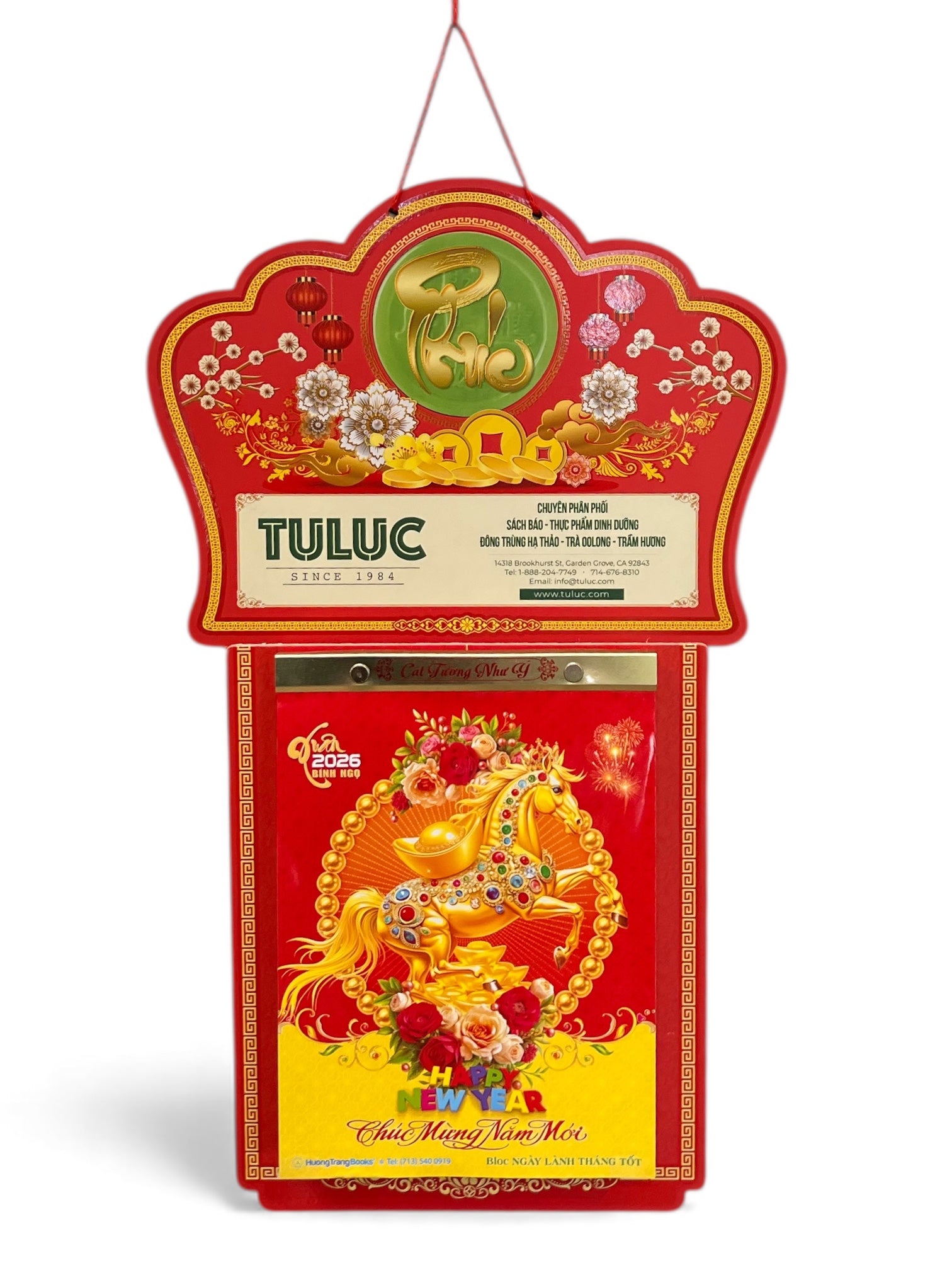 Bộ lịch Bloc Ngày Lành Tháng Tốt Năm Bính Ngọ 2026