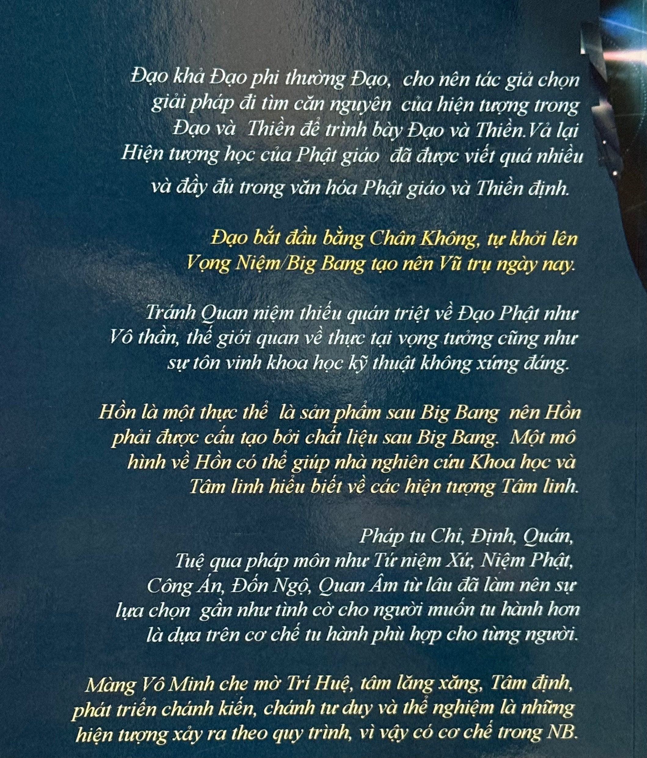 Đạo, thiền và tâm hồn - Bản thể học và khoa học não bộ