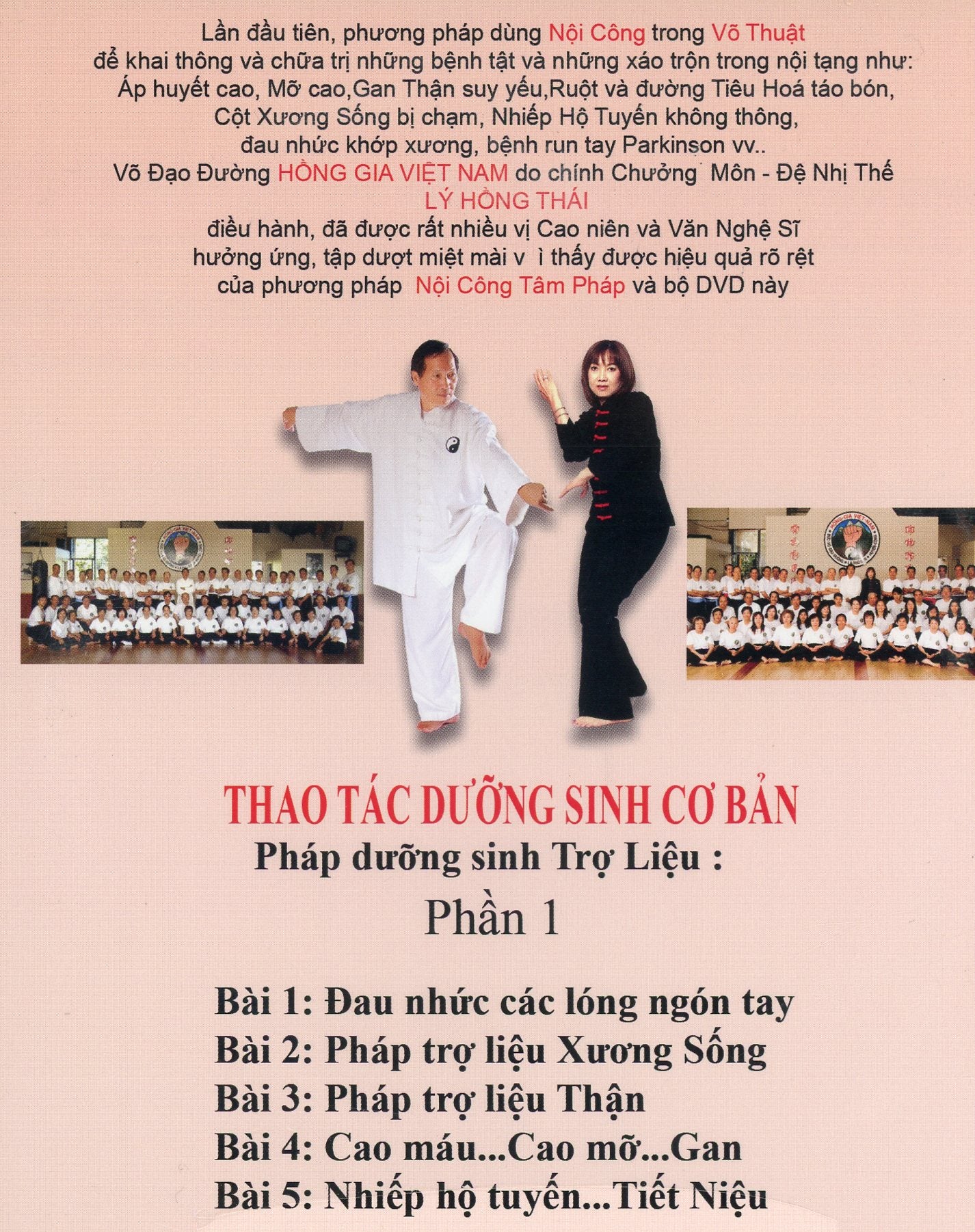 Hồng Gia Việt Nam - Khí Công Dưỡng Sinh Bộ 1 (2 đĩa)