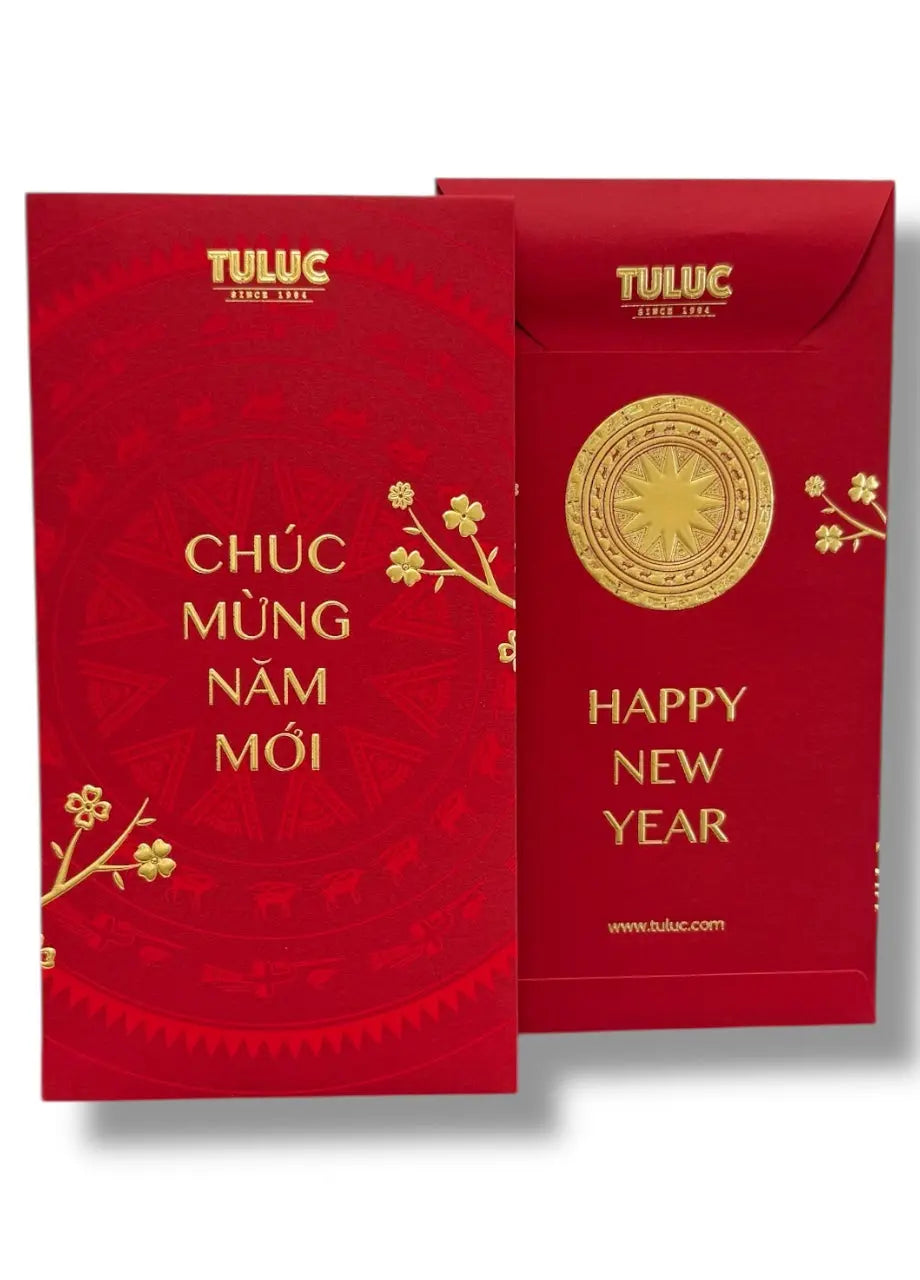 5 bao lì xì - 5 envelopes for Happy New Year