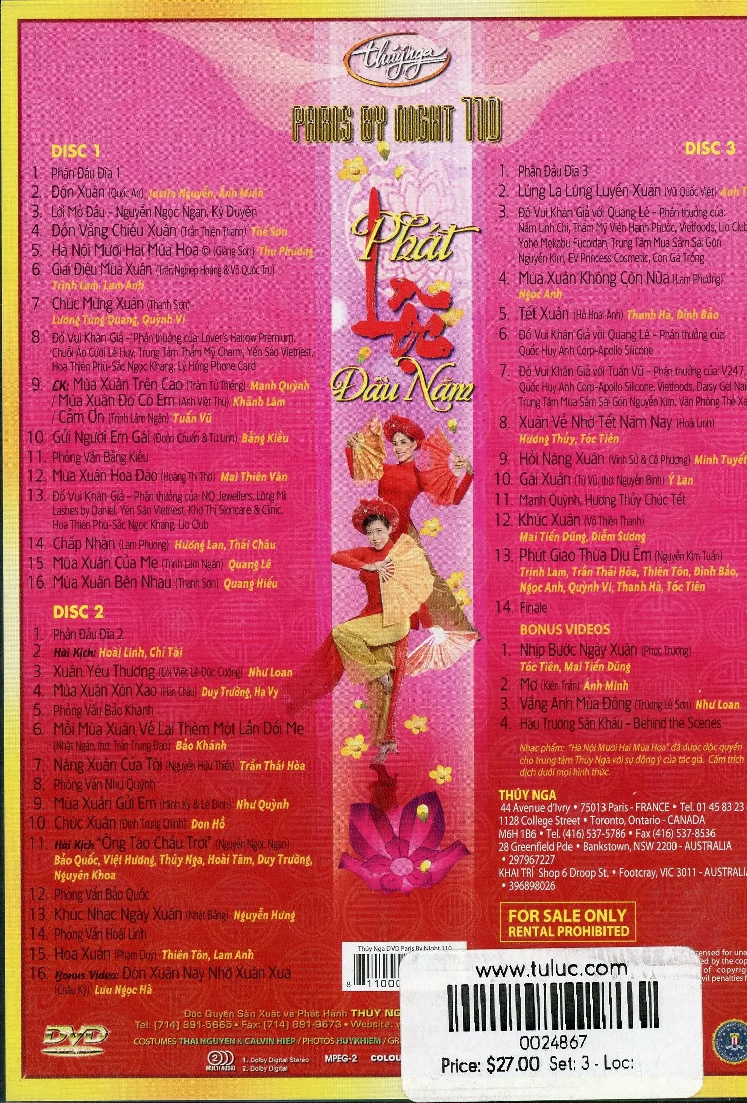 Thúy Nga Paris by Night 110 - Phát Lộc đầu năm