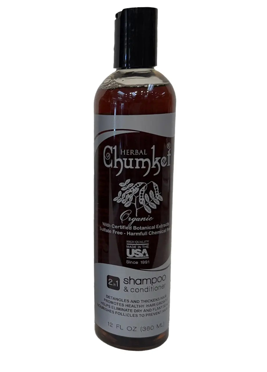 Chumket Organic Shampoo (Hair Energizing Shampoo-Moisturizing and Conditioning) (Dầu Gội Đầu Chùm Kết & Hà Thủ Ô/ Bồ Kết) Herbal Chum Ket