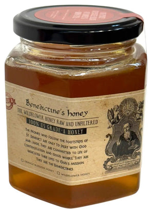 Mật Ong Thánh Biển Đức / Benedictine's - 18oz (Honey 100% Nature) Tu Luc Distributed